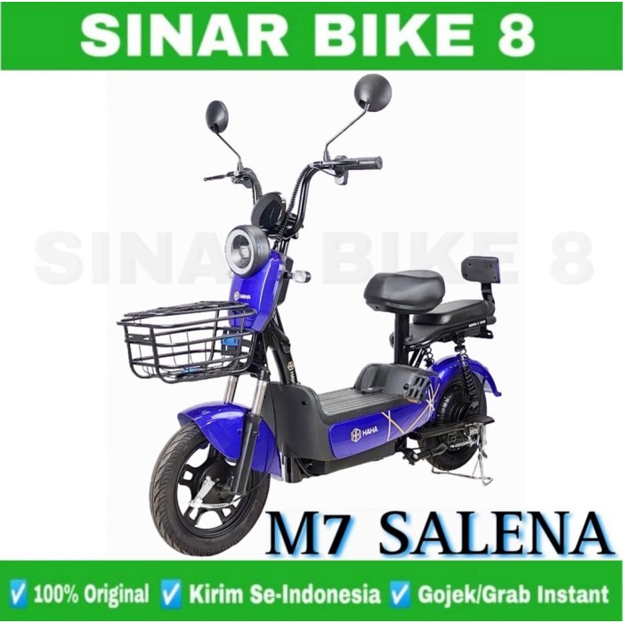 Sepeda Listrik HAHA M7 SALENA Electric Bike