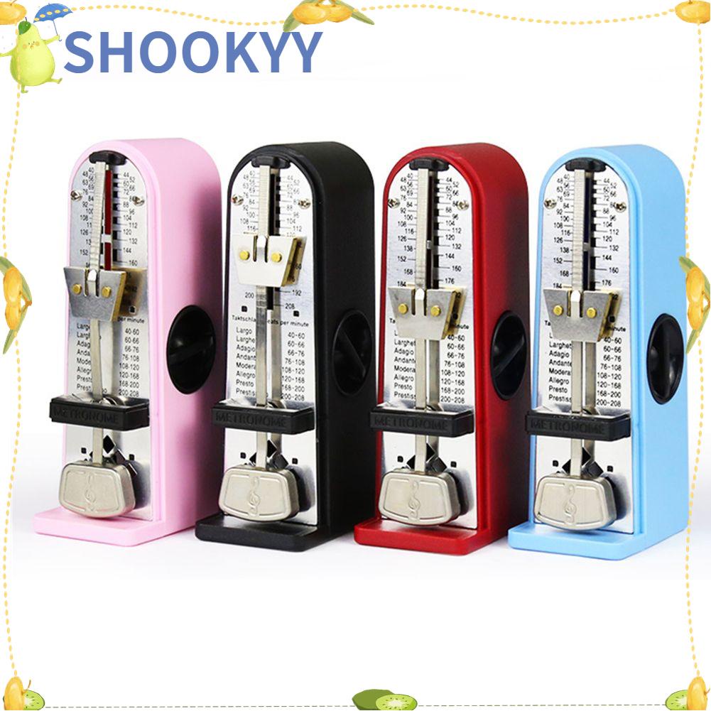 Chookyy Mekanik Metronome Metal Portable Mechanism Mini Tick-tock Untuk Gitar Piano Violin Ukulele