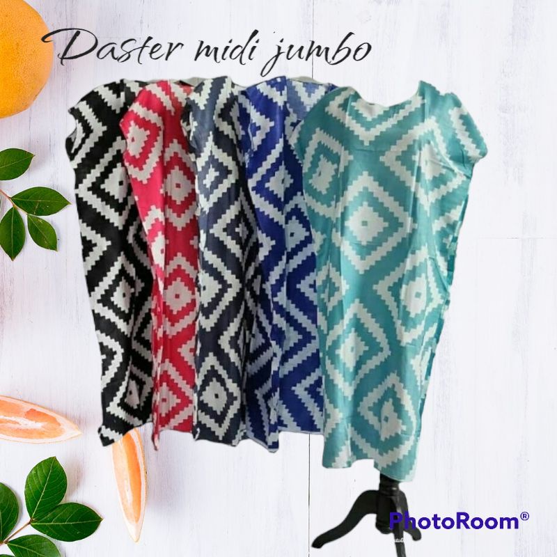 AD36 5pcs daster jumbo / daster midi jumbo / daster midi murah
