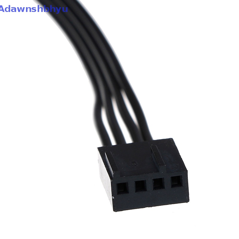 Adhyu 40cm 1sampai5 4-Pin molex TX4 PWM CPU cooling fan splitter adapter Kabel Listrik ID