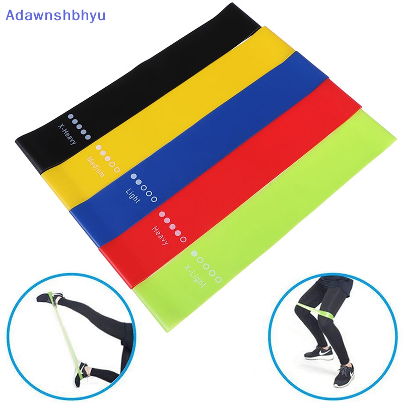 Adhyu Resistance Band Rubber Band Workout Alat Fitness Band Latihan Yoga ID