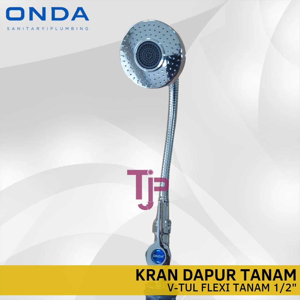 ONDA KRAN DAPUR V-TUL FLEXI TANAM 1/2&quot;