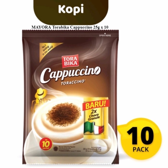 

MAYORA Torabika Cappuccino 25g x 10