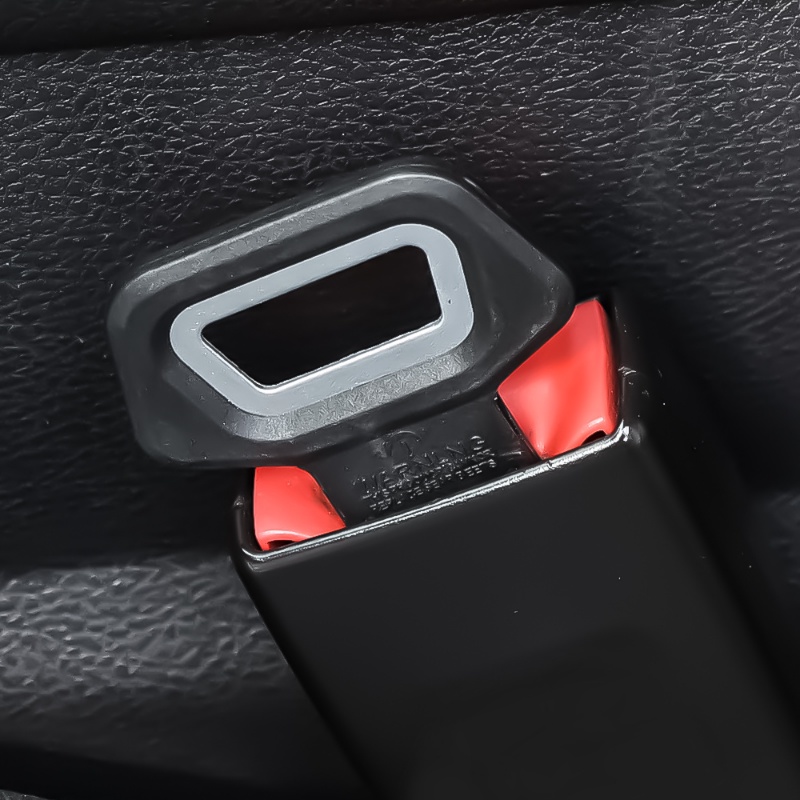Universal Car Safety Belt Klip Gesper Plug Seatbelt Stop Alarm Stopper Peredam Dudukan Pembuka Botol Aksesoris Interior Otomatis