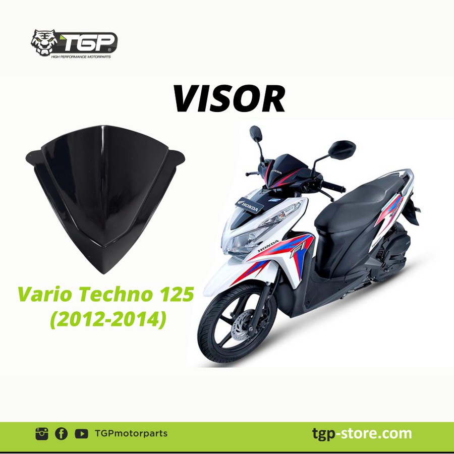 Visor Vario 125 techno Visor Windshield vario old lama  2012 2013 2014 Original TGP winsil visor tam