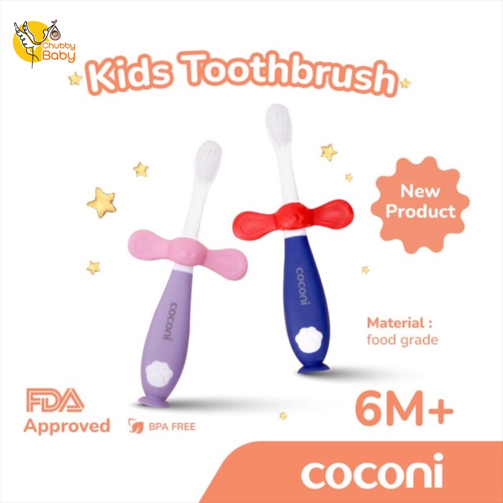 COCONI Kids Toothbrush | Sikat Gigi Anak Bulu Super Lembut