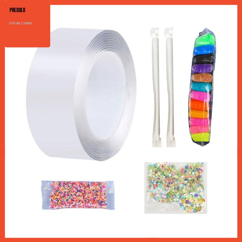 [Predolo] Double Sided Tape Multifungsi Lucu Untuk Meniup Bubble Mainan 2mmx5cmx1m