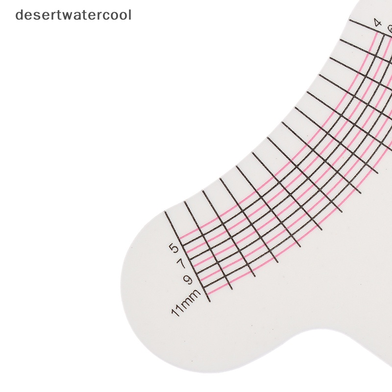 Deid Penggaris Stensil Alis Bulu Mata Panjang Dan Pengeriting Derajat Ukur Penggaris Tools Martijn