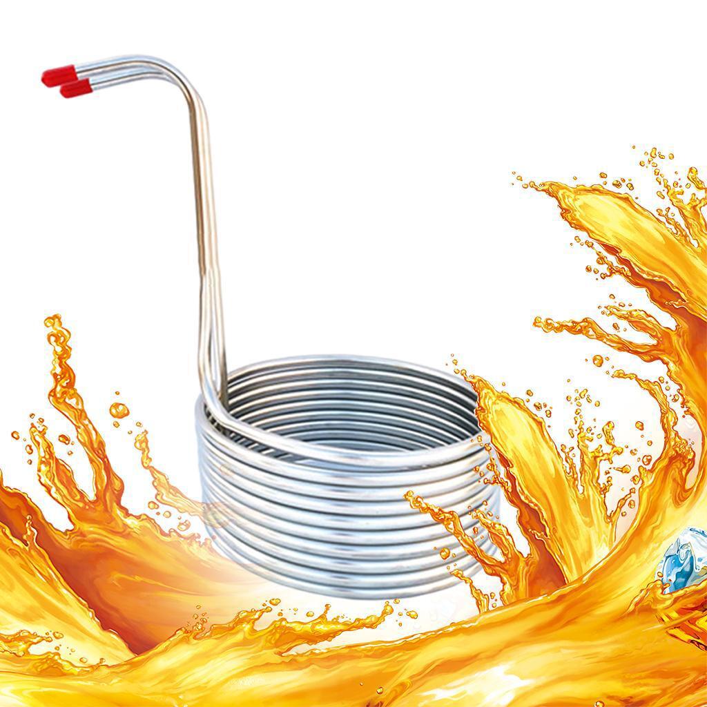 Coil Pendingin Bir Stainless Steel Mudah Bersih Perlengkapan Dapur Pendingin Sejuk