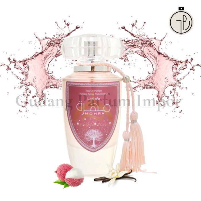 Lattafa Mohra Silky Rose for Women EDP 100 ml | Gudang Parfum Impor
