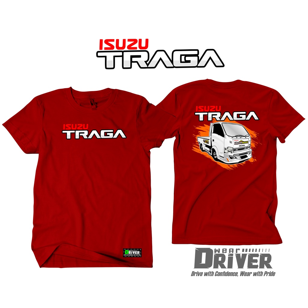 KAOS MOBIL PICKUP ISUZU TRAGA TERBARU