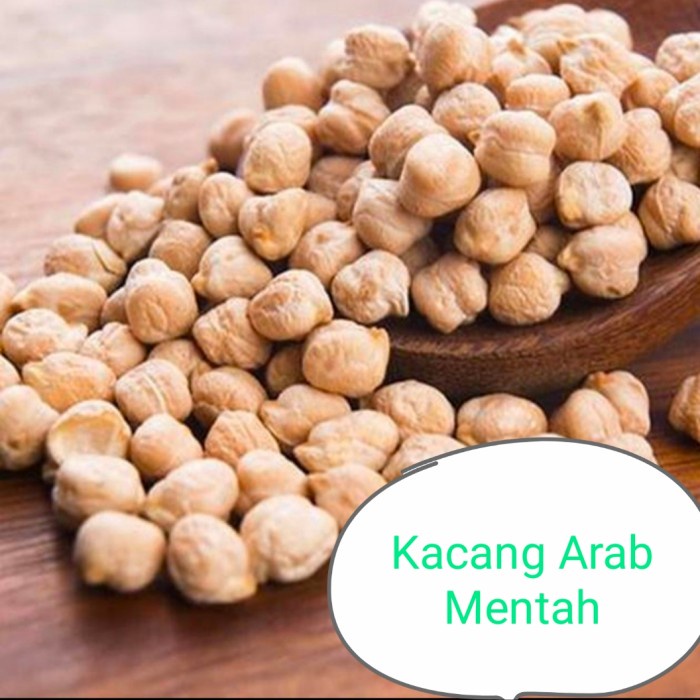 

Murah Meriah Natural Raw Chickpea . Kacang Arab Mentah . Garbanzo 1 Kg