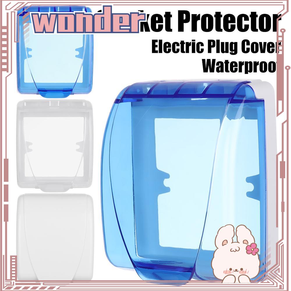 Wonder Socket Protector Transparan Anti Air Pengaman Stop Kontak