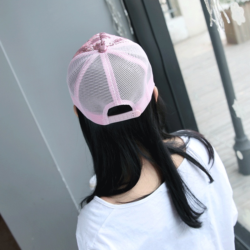 Topi Baseball Pria Wanita Dewasa Distro Motif Abstrak Manik Sequin Fashion Casual Gaya Korea BSBT