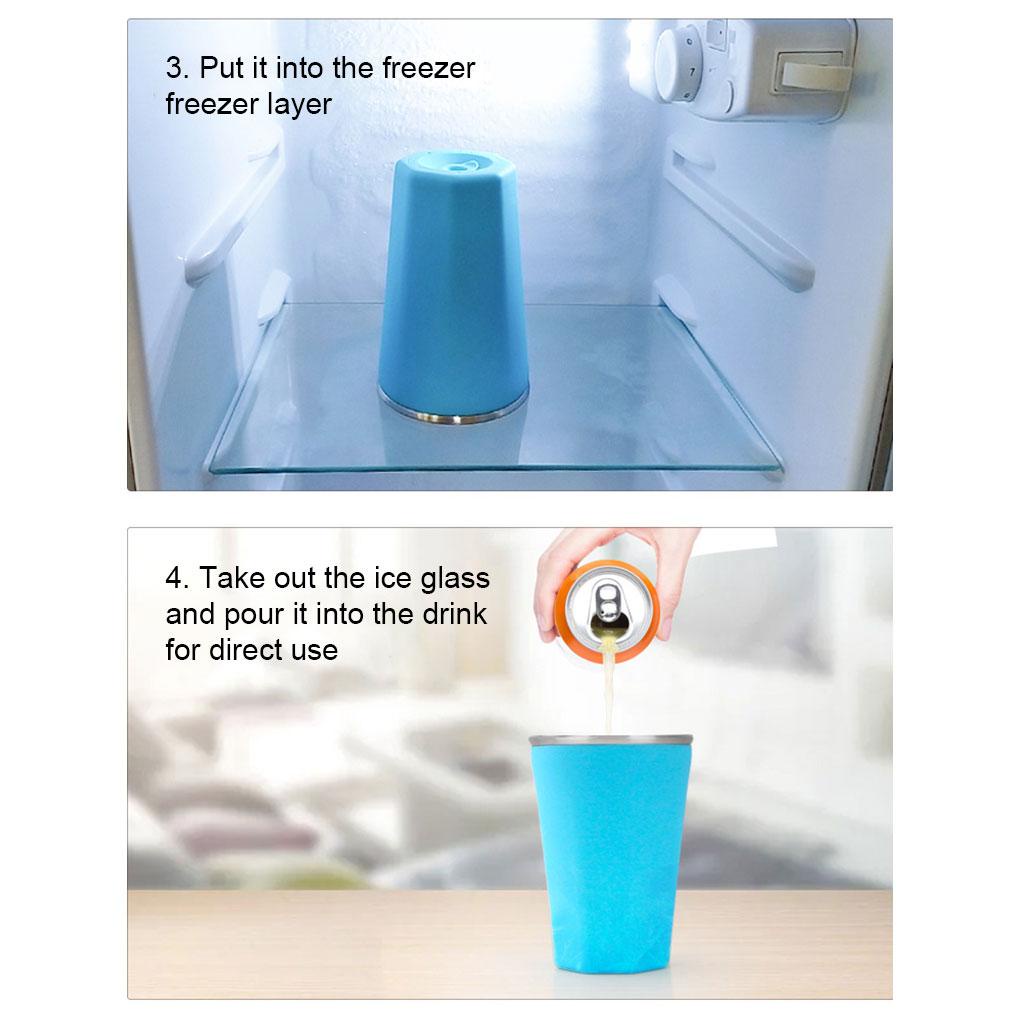 Stainless Steel Cangkir Pendingin Warna Solid Pengganti Gaya Sederhana 330ml Musim Panas Disegel Anti Bocor Rumah Kantor Outdoor Mug