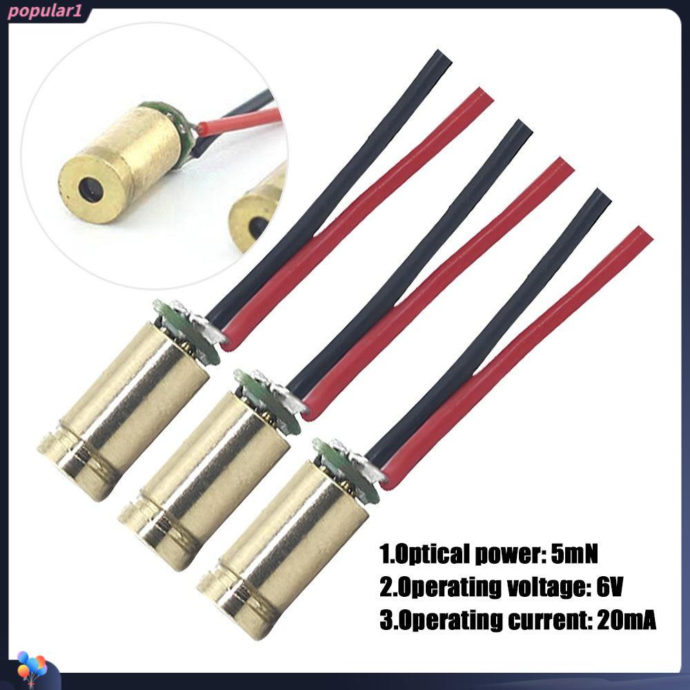 Populer 1pc 4mm Dioda Laser Penjualan Panas Red Sight Copper Head Dot Diode Module
