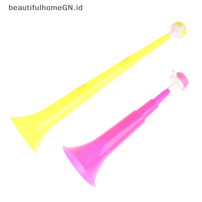 {Cantik} Fans Game Sepak Bola Horn Cheering Refueling Props Tanduk Ox Vuvuzela~