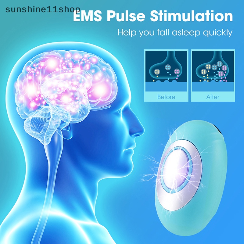 Sho Microcurrent Pulse massage Stimulasi Hipnosis Alat Bantu Tidur Insomnia Device N