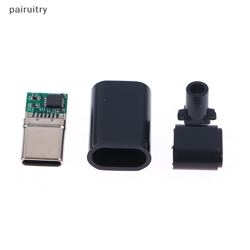 Prt 5A PD/QC Decoy Board Fast Charge 5V 9V 12V 15V 20V Modul Pd2 3.0 DC Kabel Trigger USB Type-C Male Plug QC4 Charge Konektor PRT