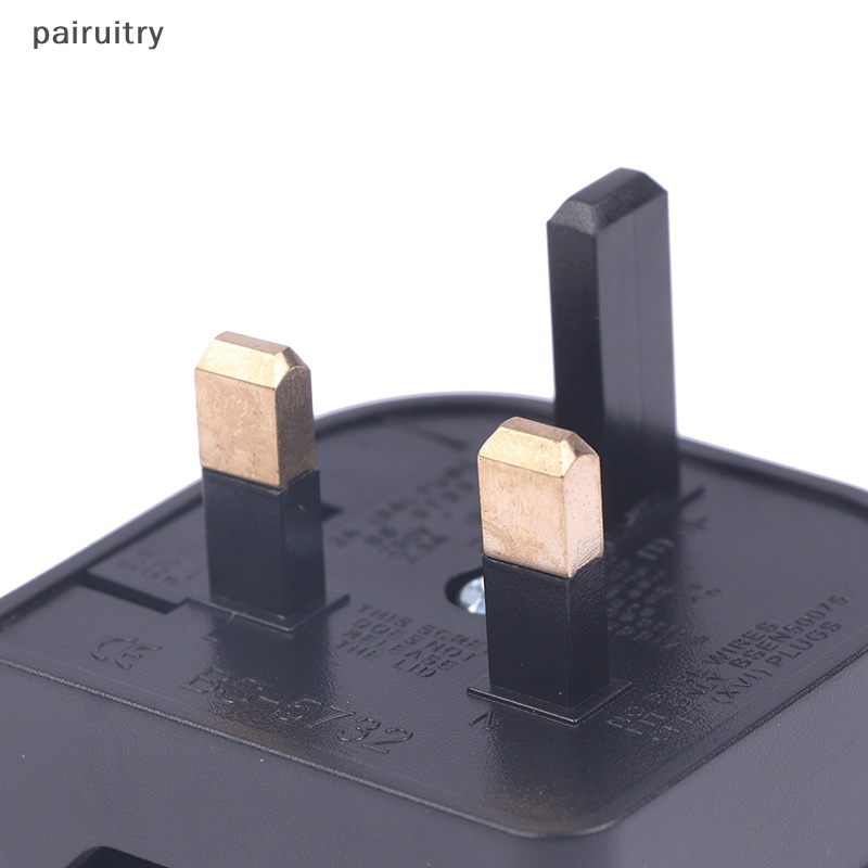 Prt 1Pc Eropa Euro EU 2pin Ke UK 3Pin Power Socket Travel Plug Universal PRT