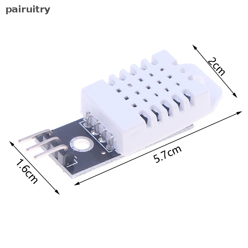 Prt DHT22 Sensor Suhu Dan Kelembaban Digital AM2302 Module +PCB Dengan Kabel PRT