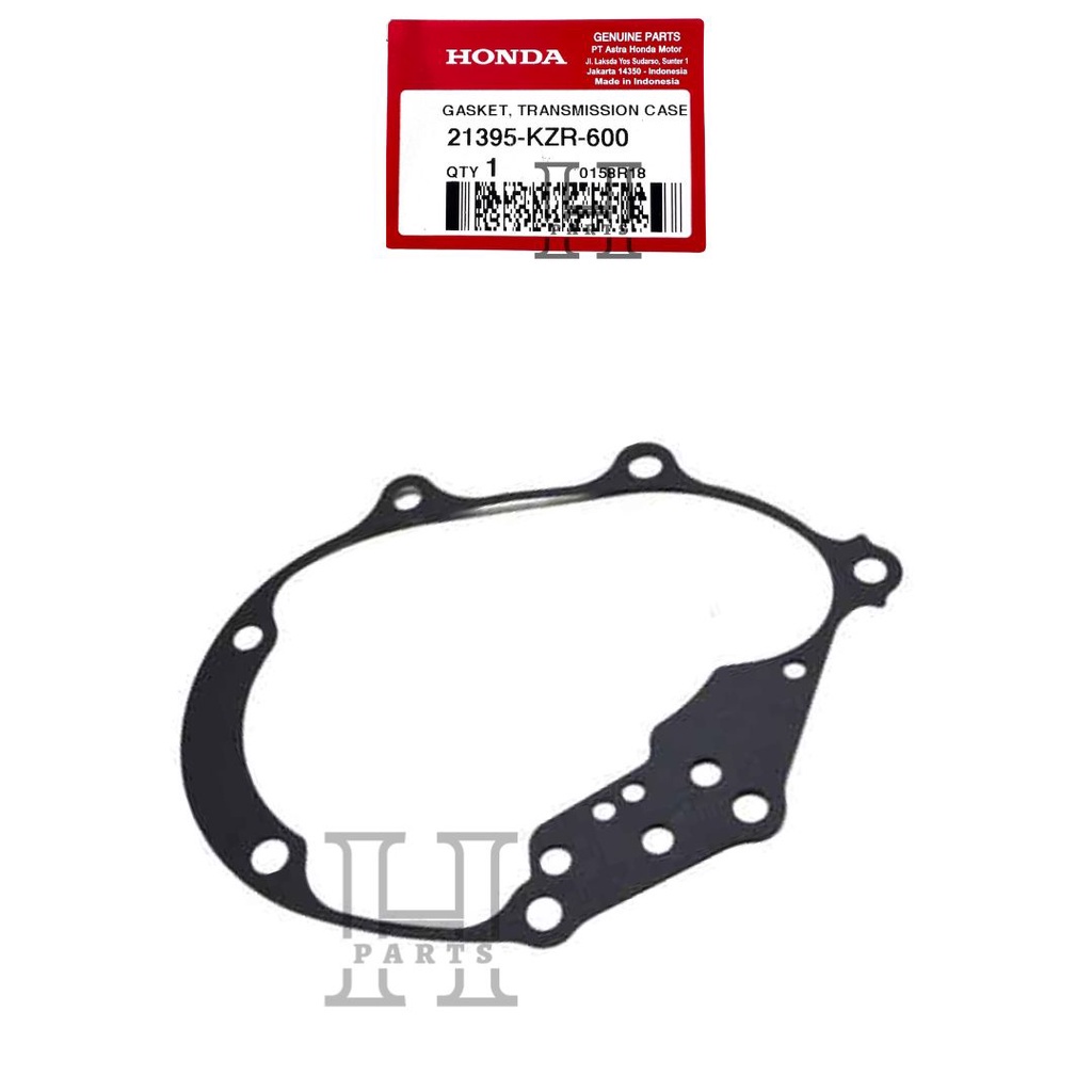 PAKING GIGI GARDAN GASKET TRANSMISSION CASE PCX VARIO 125 150 FI ESP 21395-KZR-600 ASLI ORIGINAL AHM HGP HONDA