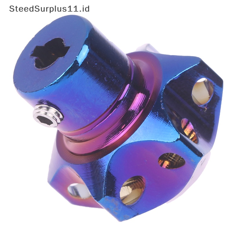 Steed Kepala Kunci Motor Mobil Aluminium Alloy Hexagon Key Bit Tip Auto Dekorasi Acces ID