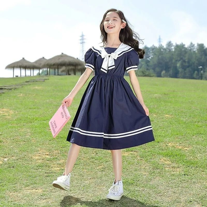 DRESS TERUSAN ANAK GADIS KOREA STYLE