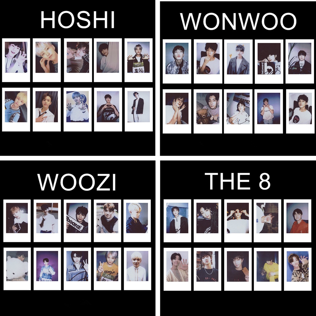 10pcs /set SEVENTEEN Photocards Kartu Lomo Kpop Postcards