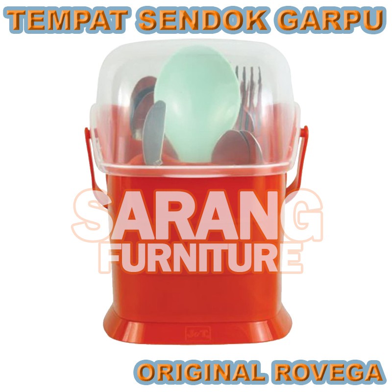 Tempat Sendok Garpu  Premium Rovega Original Cutlery Holder New Spoony CHS 2025 Termurah