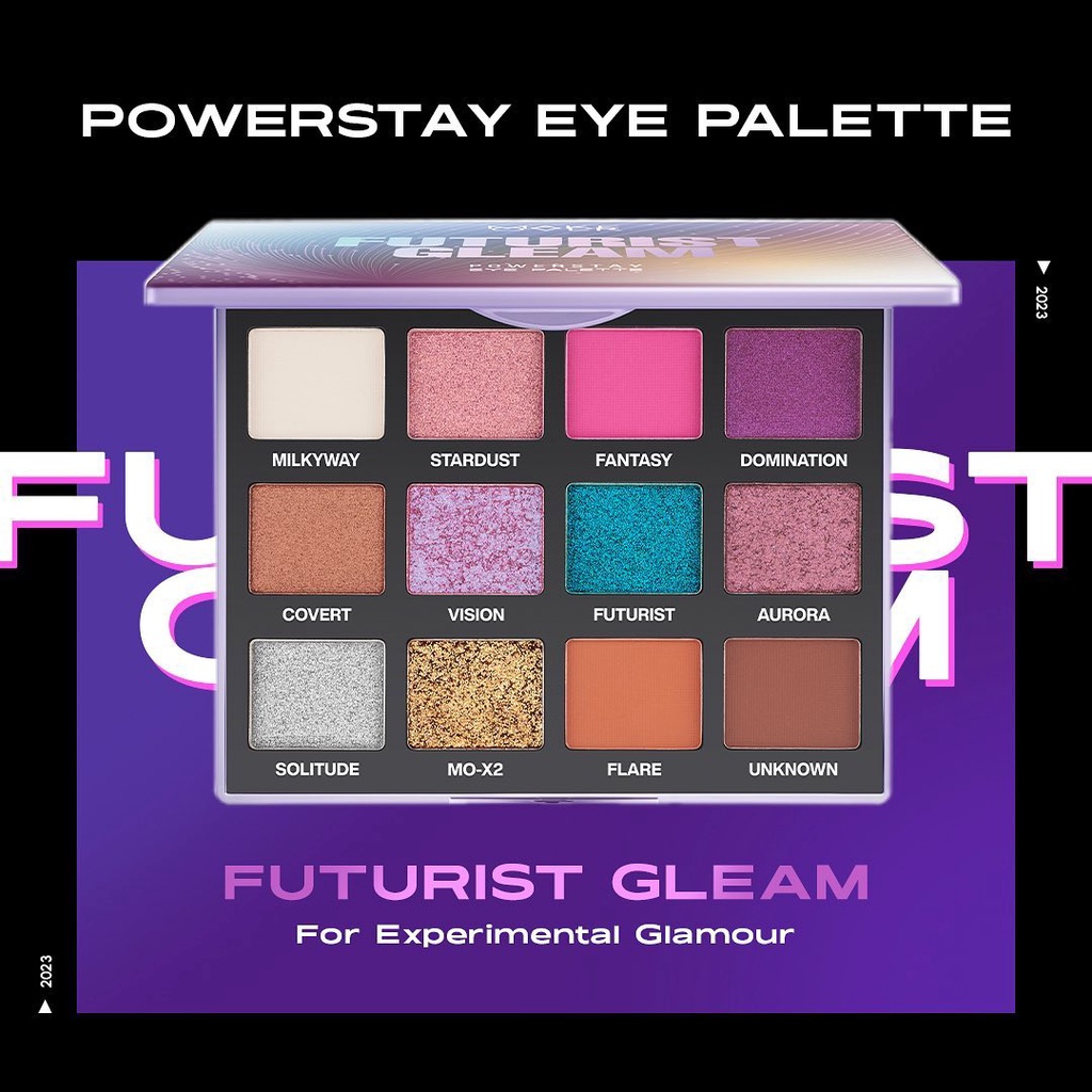 ★ BB ★ MAKE OVER Powerstay Eye Palette - Eye Shadow Palette | MAKE OVER Power Stay Eyeshadow