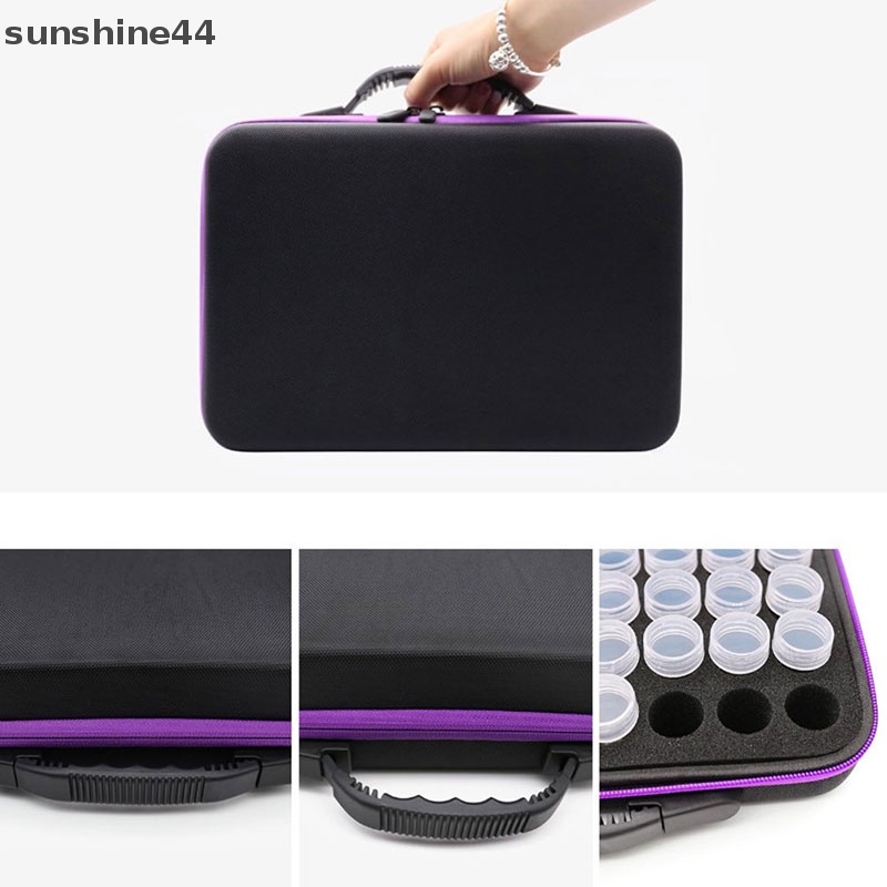Sunshine 5D Diamond Pager Kotak Penyimpanan 60/30Slot Diamond Pager Aksesoris Tools ID
