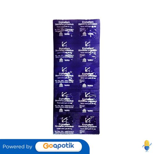 ERPHAFLAM 50 MG STRIP 10 TABLET