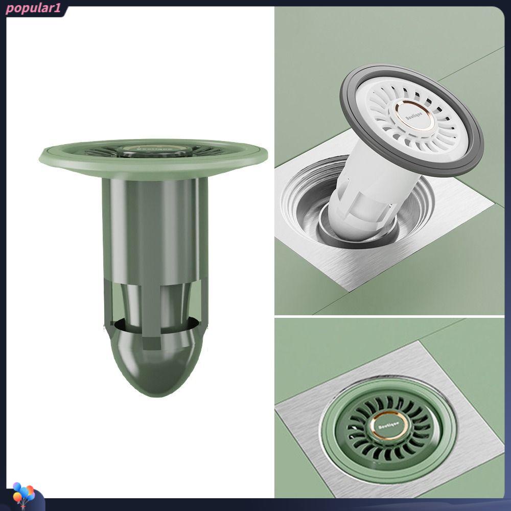 Populer Floor Drain Dapur Kamar Mandi Aksesoris Shower Drainer Pencegah Serangga Seal Stopper Baskom Saringan Saluran Air