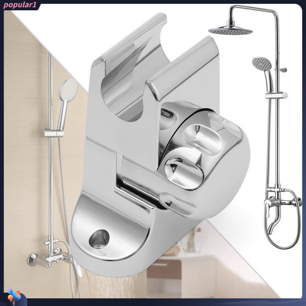 Populer Shower Head Holder Adjustable Support Perangkat Keras Yang Dipasang Di Dinding Alas Sprayer