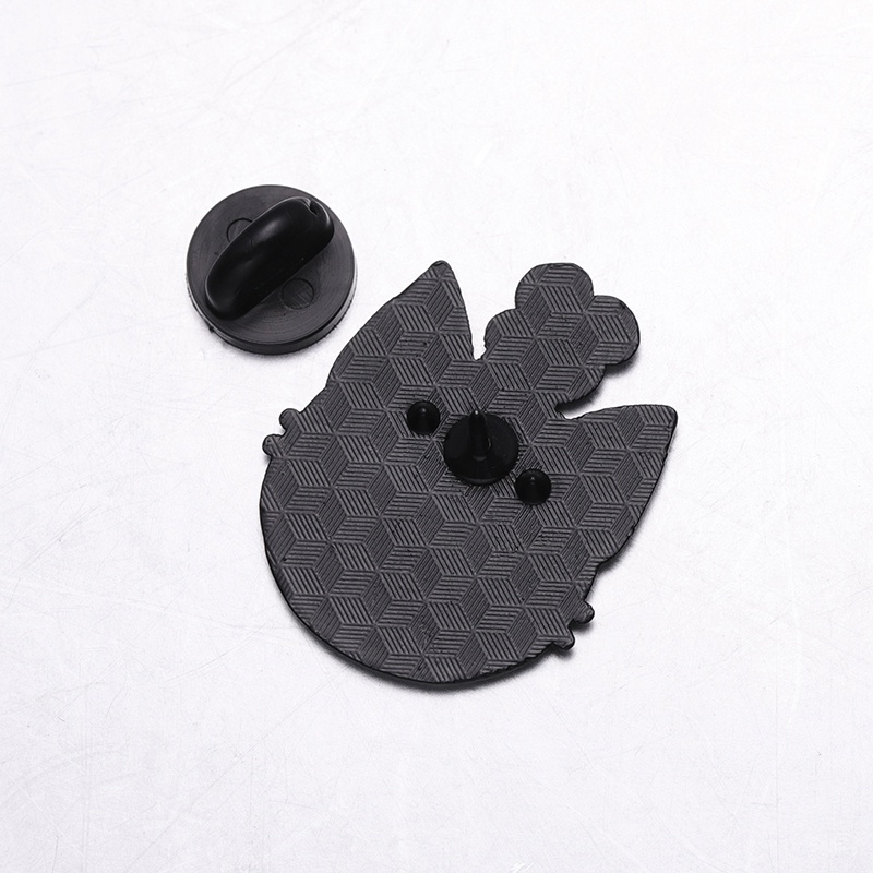Anime Tanaman Totoro Enamel Pin Bros Lucu Garfield Pin Logam Bros Lencana Kartun Jewlery Hadiah Untuk Anak Anak