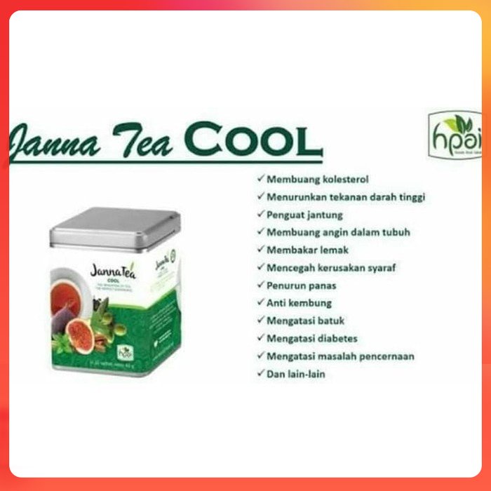 

PROMO JANNATEA COLD | JANNA TEA - Teh Herbal Sehat - HNI HPAI