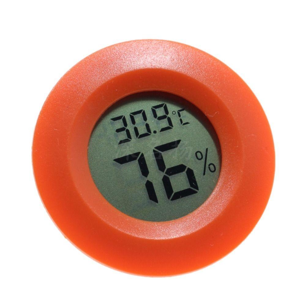 Lanfy Digital Thermomete LCD Sensor Suhu Monitor Temperature Detector Thermograph Humidity Meter Kulkas Freezer Tester