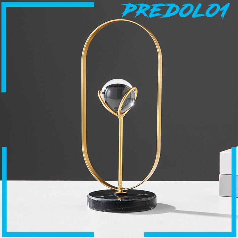 [Predolo1] Patung Besi Tempa Geometris Patung Logam Kerajinan Gambar Desktop Ornamen