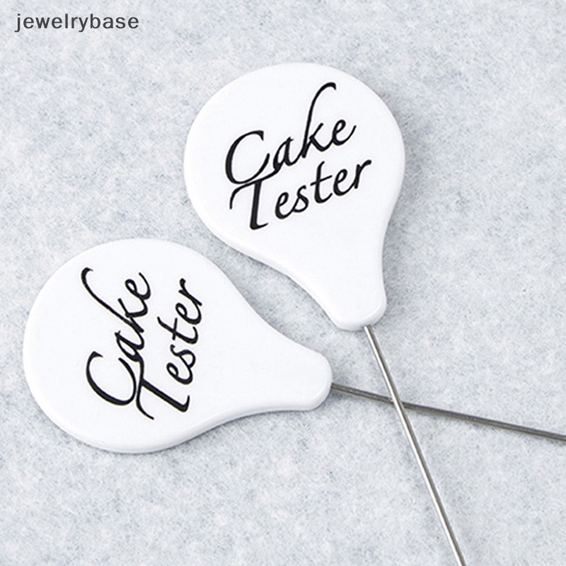 [jewelrybase] 1pc Tester Kue Probe Tusuk Baking Checker Cupcake Roti Stainless Steel Alat Butik