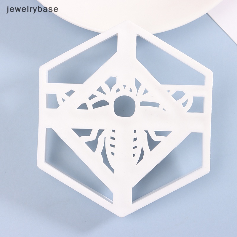 [jewelrybase] Honeycomb Cookie Cutter Serangga Motif Honeybee Fondant Biskuit Embosser Cetakan Butik