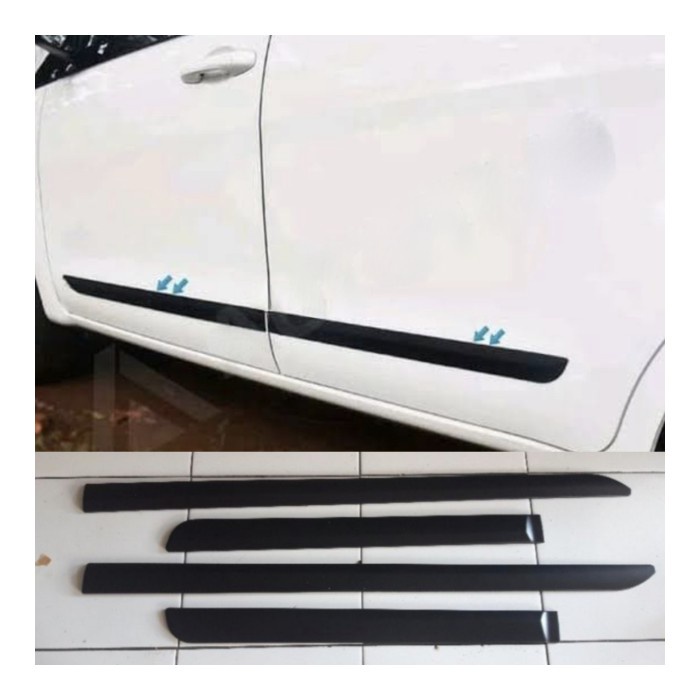 List body samping hitam Innova reborn 2016-2021.