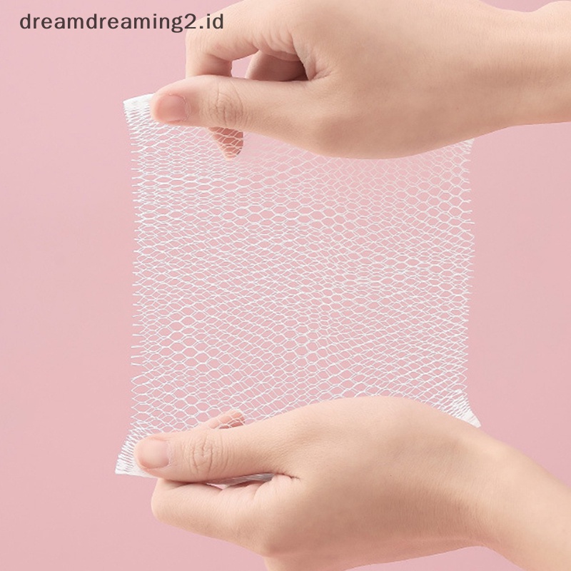 (drea) 50pcs Jaring Pembersih Untuk Sikat Rambut Sisir Airbag Pet Comb Brush Cleaning Protection //