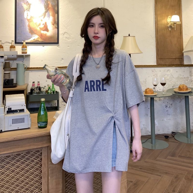 Terbaru Atasan Wanita Lengan Pendek Oversize Casual Kaos