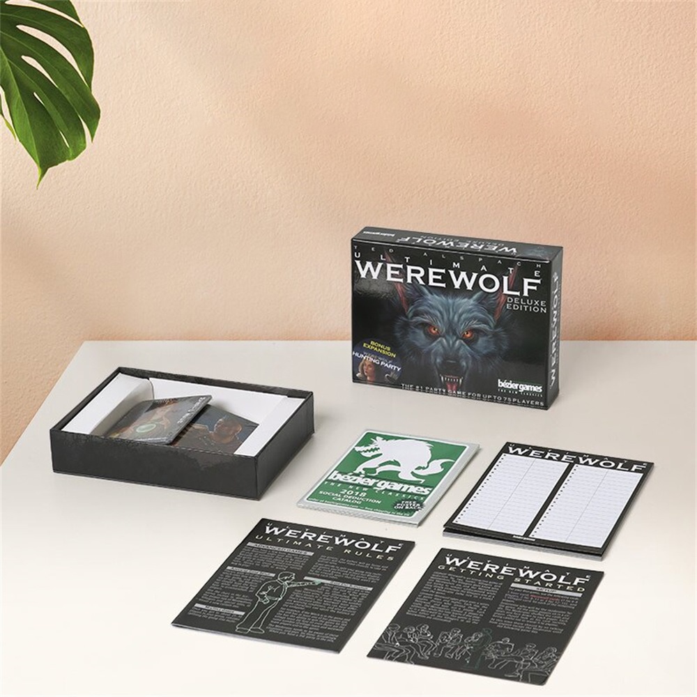 Satu Malam Ultimate Werewolf Versi Inggris Party Game Multiplayer Fun Board Game