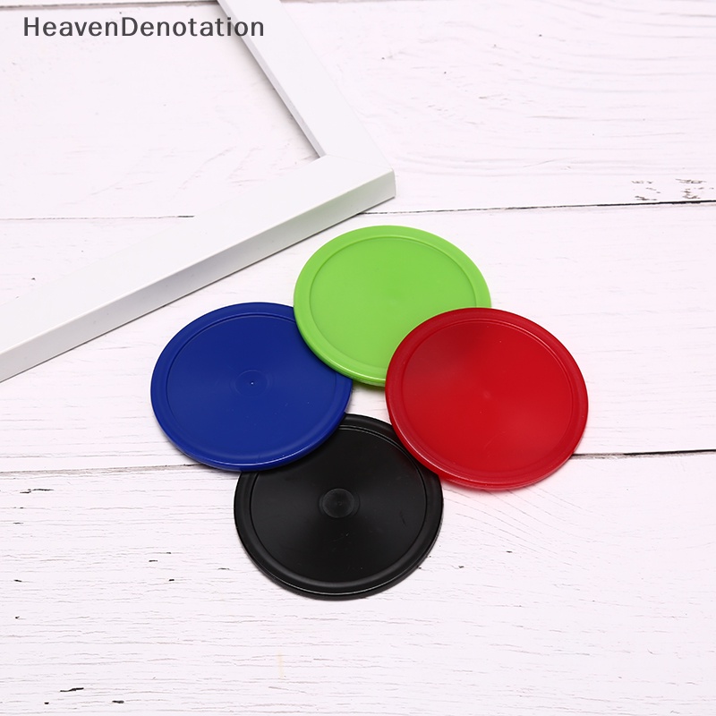 [HeavenDenotation] 8pcs Air Hoki Meja Mallet Puck Gawang Air Hoki Pucks Ice Pucks Alat Meja HDV