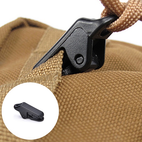 [HeavenDenotation] 10x Awning Clamp Terpal Klip Snap Gantungan Tenda Camping Survival Alat Pengencang HDV