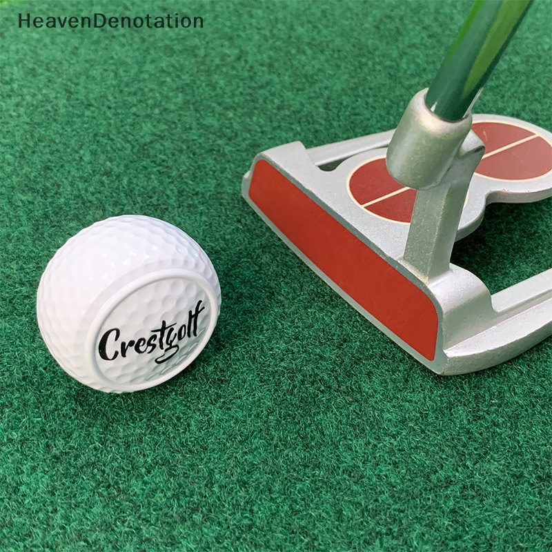 [HeavenDenotation] 1pc Bola Golf Golf Untuk Pemula Dua Lapis Bola Driving Range Latihan Bola HDV