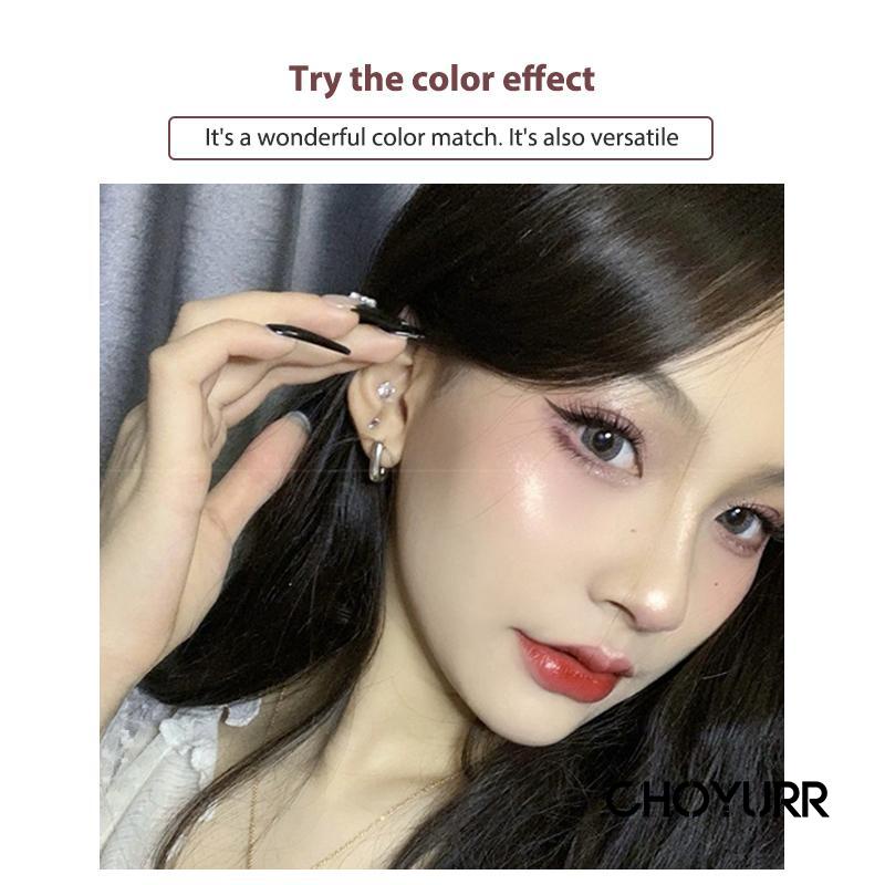 【COD】HERORANGE Lip Gloss Water Mirror Lipstik Tahan Lama Tahan Air 24 Jam Nourishing Pelembab-CH