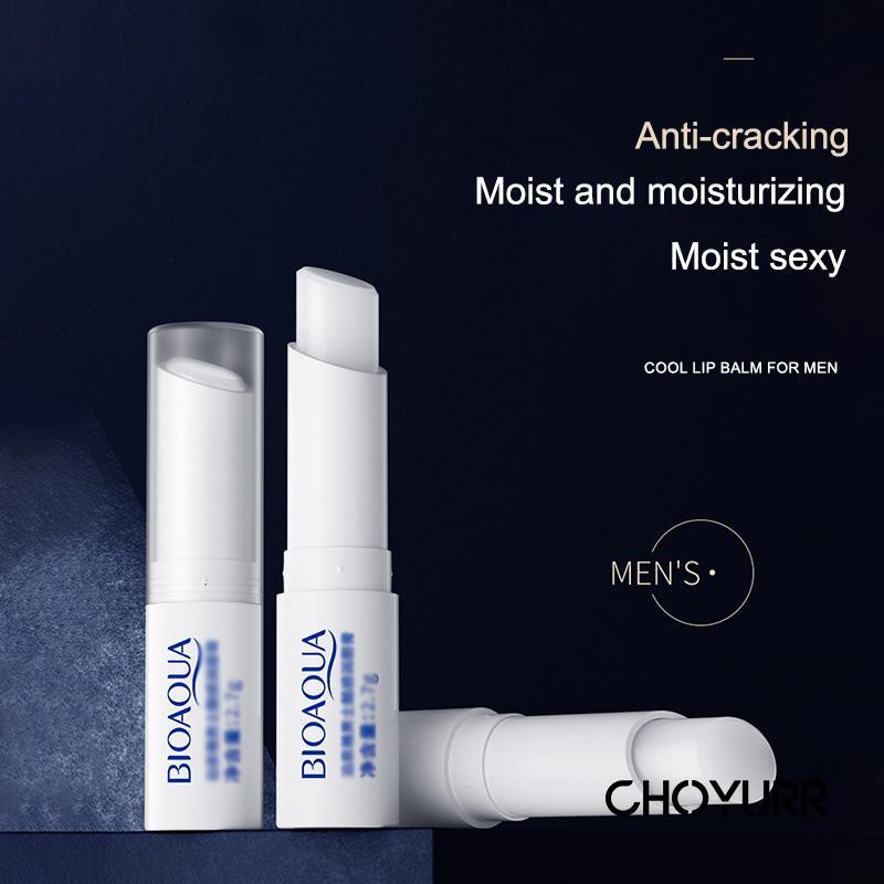 【COD】Lipstik Pelembab Pria yang Menyegarkan Lipstik Pelembab Garis Bibir yang Memudar Lipstik Anti Retak-CH